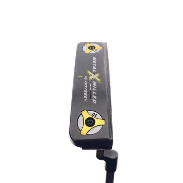 Used Odyssey Metal X Milled #1 Putter / 34.0 Inches