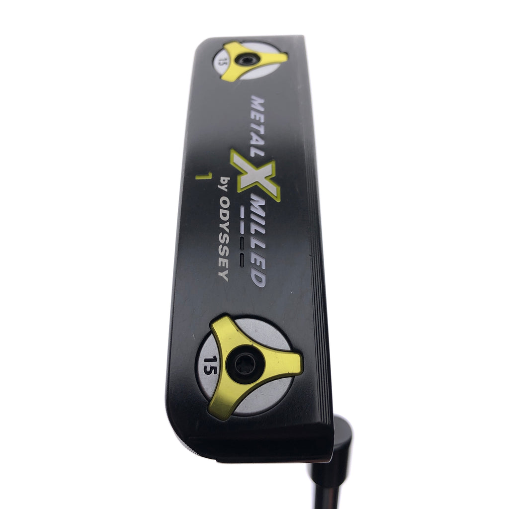 Used Odyssey Metal X Milled #1 Putter / 34.0 Inches