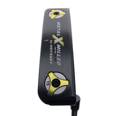 Used Odyssey Metal X Milled #1 Putter / 34.0 Inches