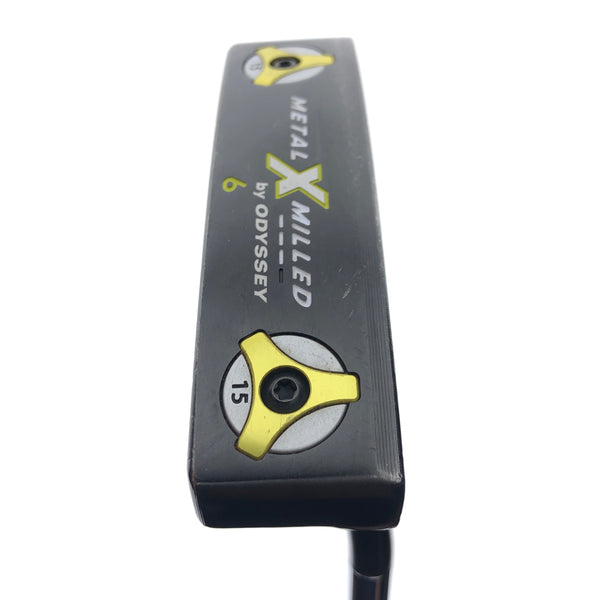 Used Odyssey Metal X Milled #6 Putter / 34.0 Inches