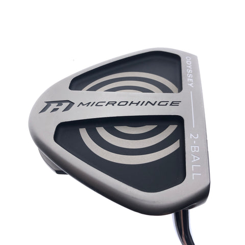 Used Odyssey Microhinge 2-Ball Putter / 34.00 Inches