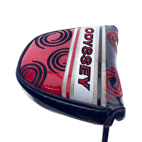 Used Odyssey Milled Red Seven X Putter / 33.0 Inches