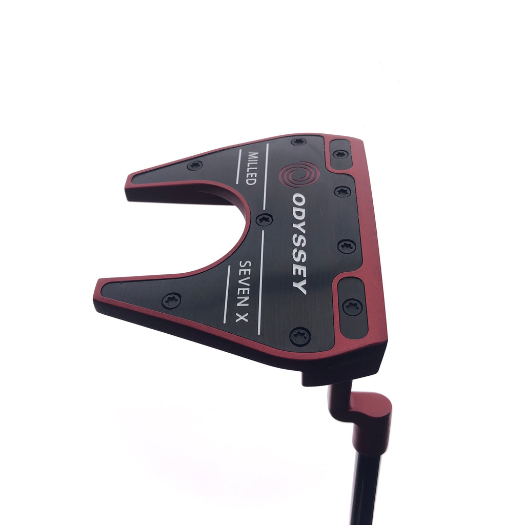 Used Odyssey Milled Red Seven X Putter / 35.0 Inches