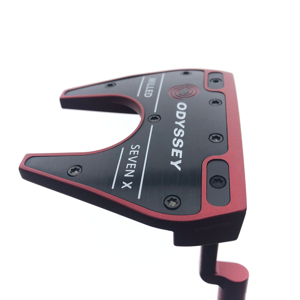 Used Odyssey Milled Red Seven X Putter / 35.0 Inches
