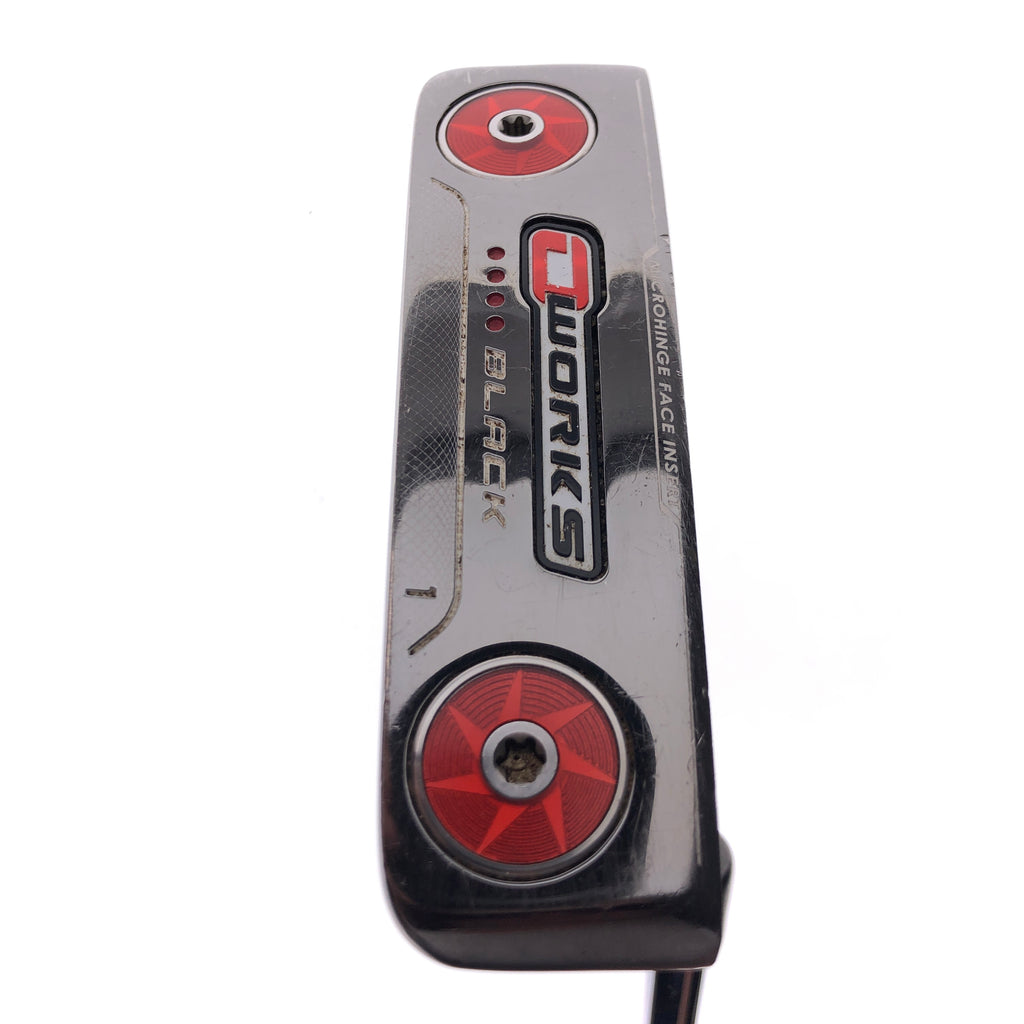Used Odyssey O-Works Black 1 Putter / 34.0 Inches