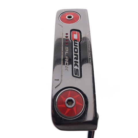 Used Odyssey O-Works Black 1 Putter / 34.0 Inches