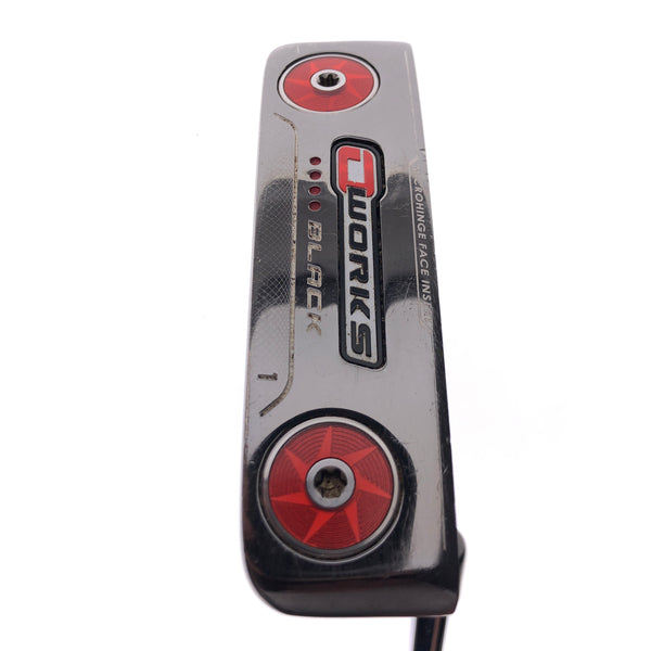 Used Odyssey O-Works Black 1 Putter / 34.0 Inches