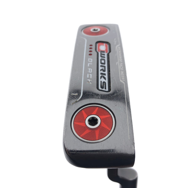 Used Odyssey O-Works Black 1 Putter / 34.0 Inches