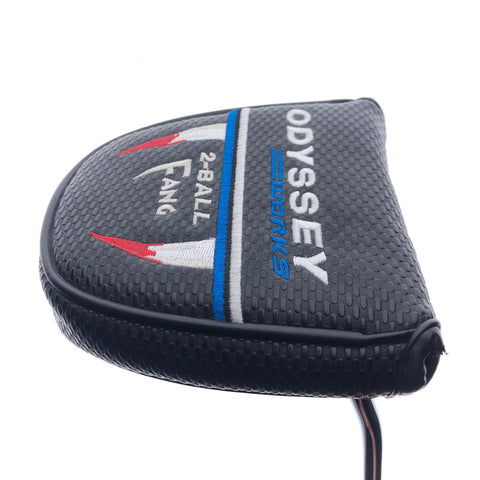 Used Odyssey O-Works Black 2-Ball Fang Putter / 33.00 Inches