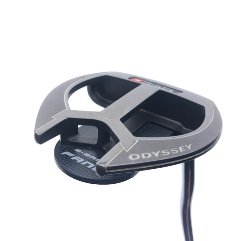 Used Odyssey O-Works Black 2-Ball Fang Putter / 35.0 Inches