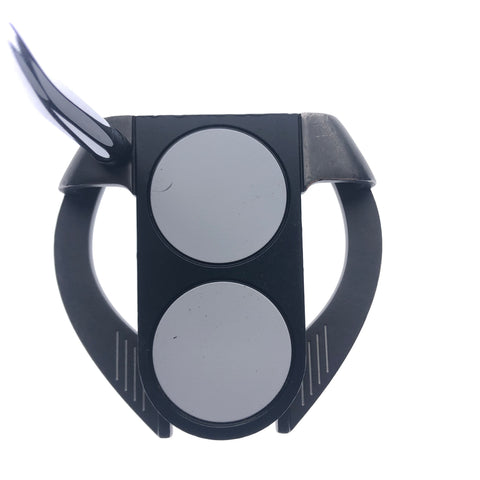 Used Odyssey O-Works Black 2-Ball Fang Putter / 35.0 Inches