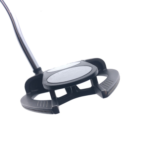 Used Odyssey O-Works Black 2-Ball Fang Putter / 35.0 Inches