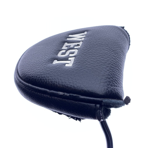 Used Odyssey O-Works Black Jailbird Mini Putter / 35.0 Inches