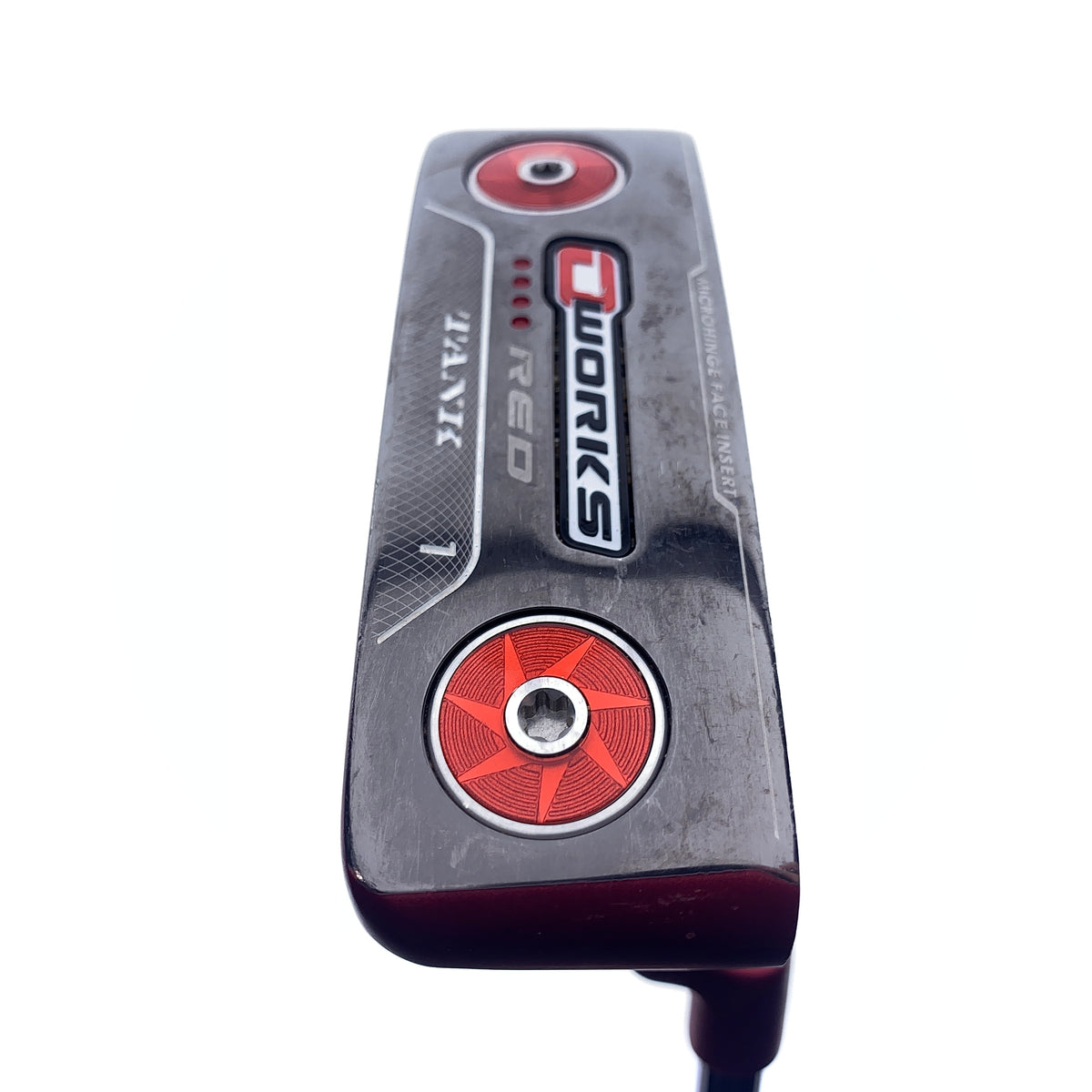 Used Odyssey O-Works Red 1 Tank Putter / 35.0 Inches