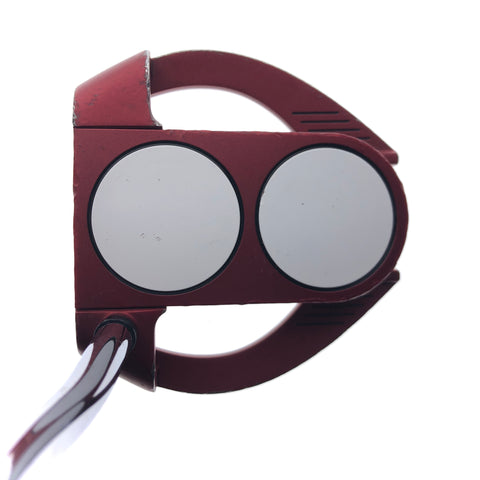 Used Odyssey O-Works Red 2-Ball Fang Putter / 34.0 Inches