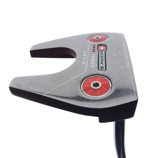 Used Odyssey O-Works Red 7 Tank Putter / 34.0 Inches