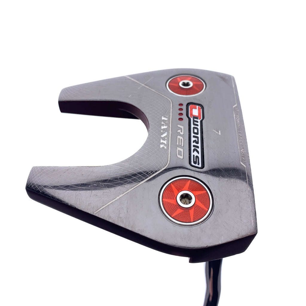 Used Odyssey O-Works Red 7 Tank Putter / 38.0 Inches