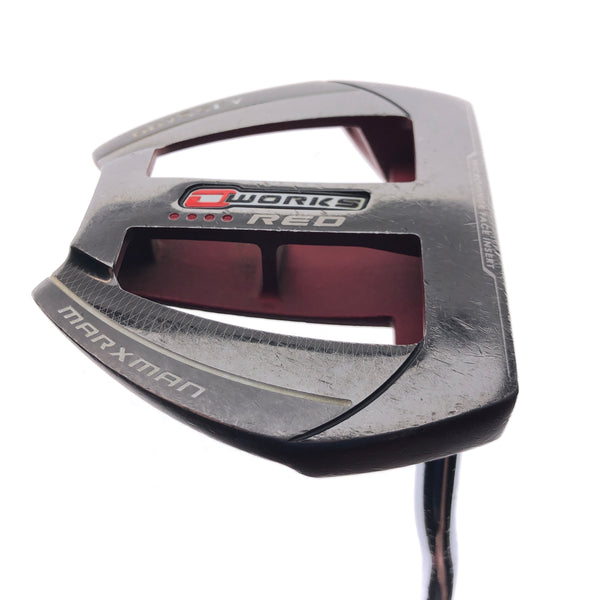 Used Odyssey O-Works Red Marxman Putter / 34.0 Inches