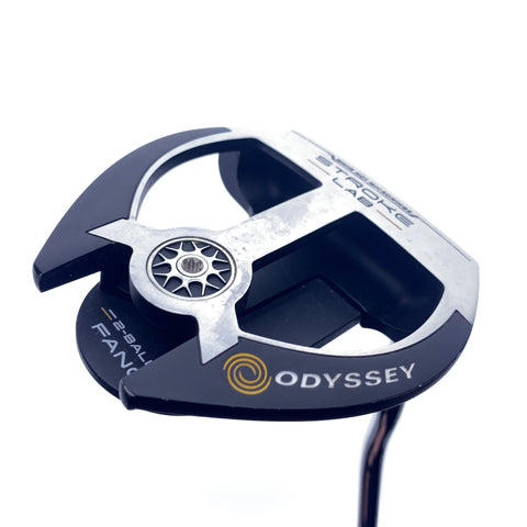 Used Odyssey Stroke Lab 2-Ball Fang Putter / 34.0 Inches