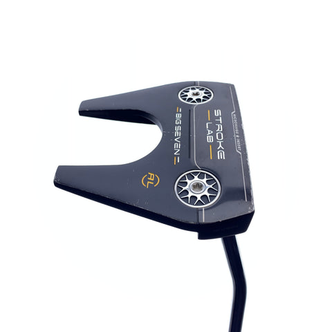 Used Odyssey Stroke Lab Black Big Seven Arm Lock Putter / 42.0 Inches