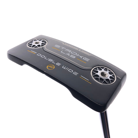 Used Odyssey Stroke Lab Black Double Wide Flow Putter / 33.0 Inches