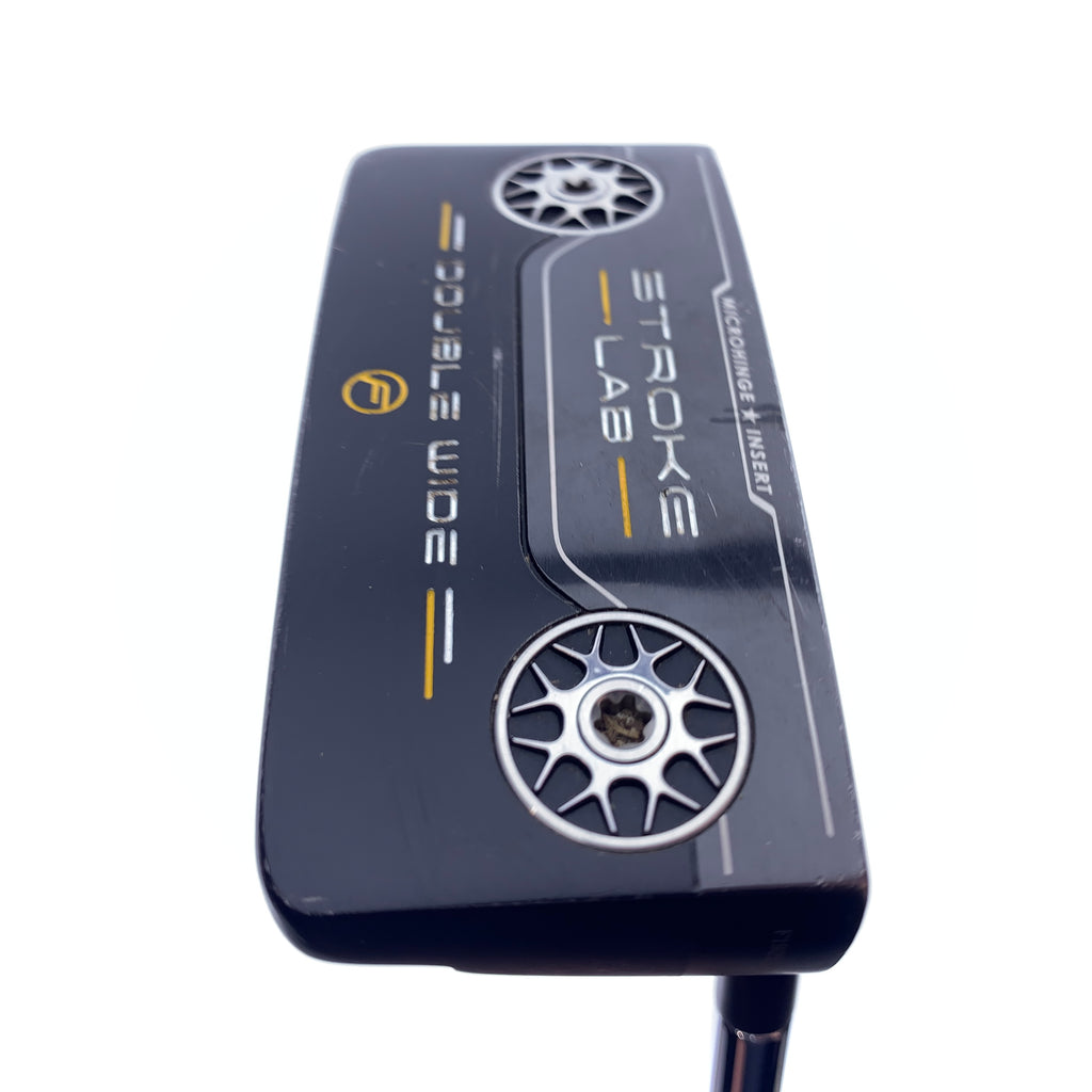 Used Odyssey Stroke Lab Black Double Wide Flow Putter / 34.0 Inches