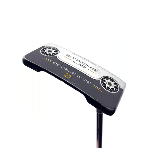 Used Odyssey Stroke Lab Double Wide Flow Putter / 33.5 Inches