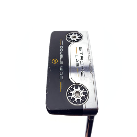 Used Odyssey Stroke Lab Double Wide Flow Putter / 33.5 Inches