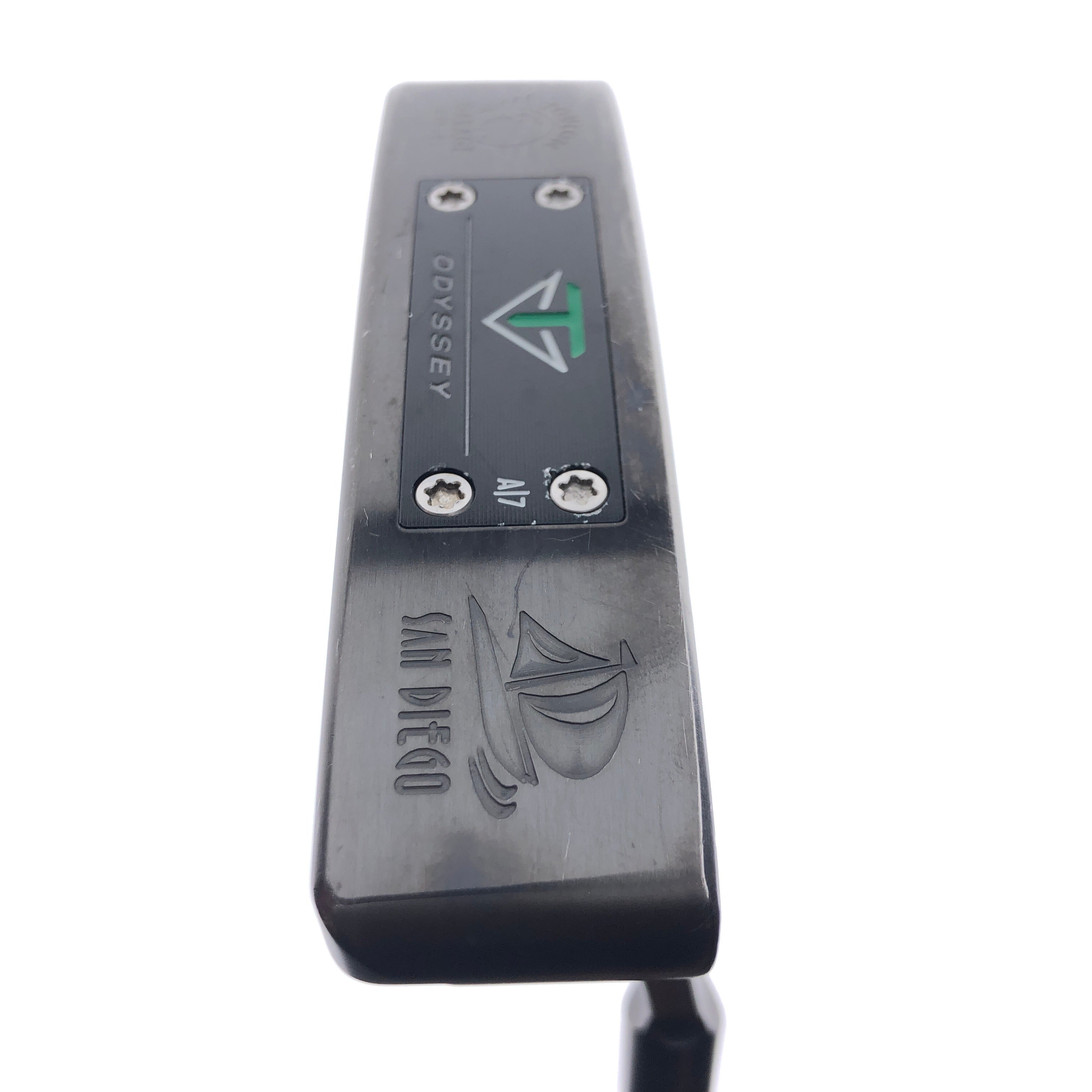 Used Odyssey Toulon San Diego Garage USA Putter / 35.0 Inches