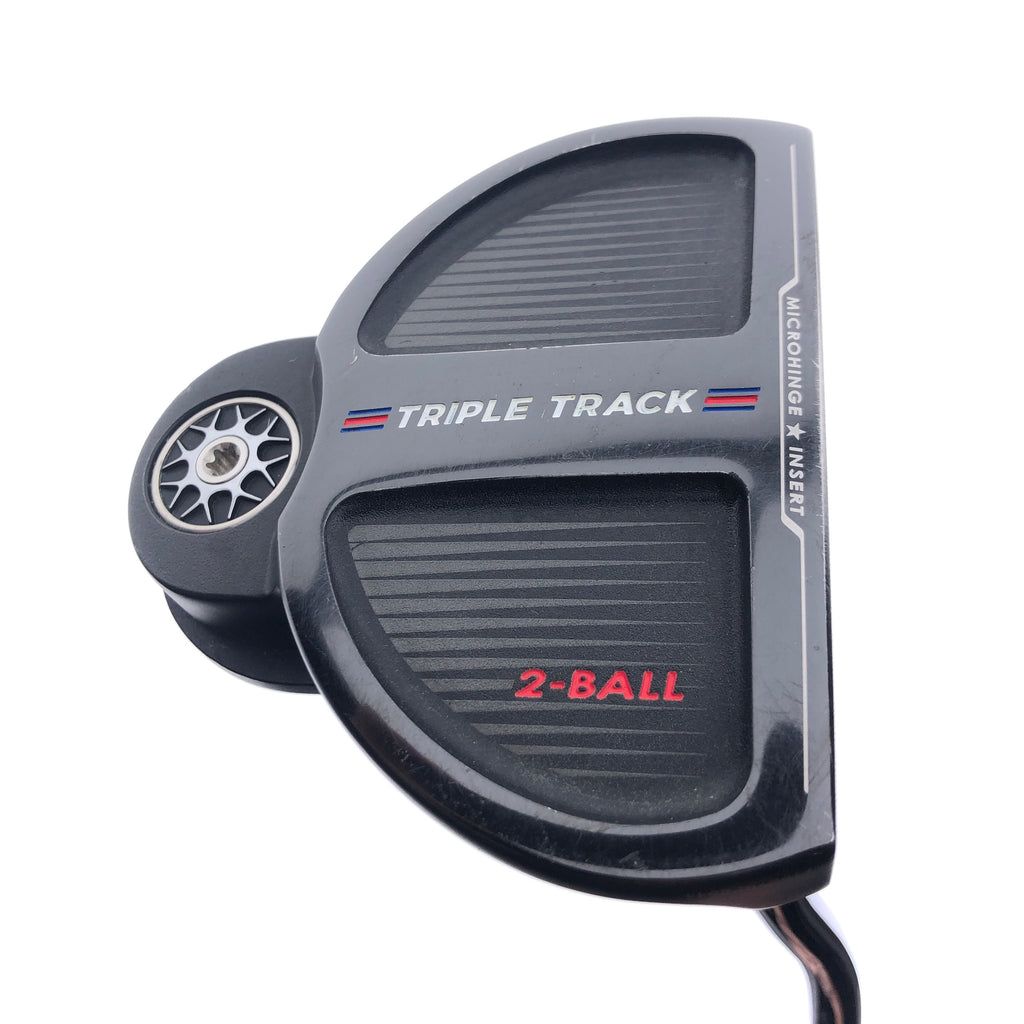 Used Odyssey Triple Track 2-Ball Putter / 34.0 Inches