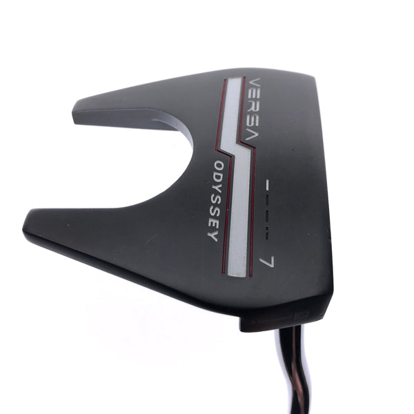 Used Odyssey Versa #7 Black Putter / 33.0 Inches