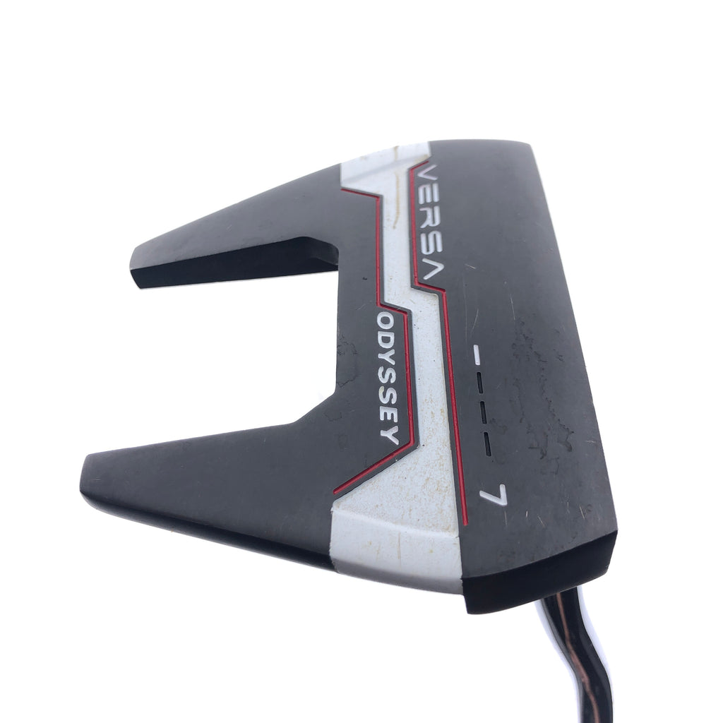 Used Odyssey Versa #7 Black Putter / 35.00 Inches