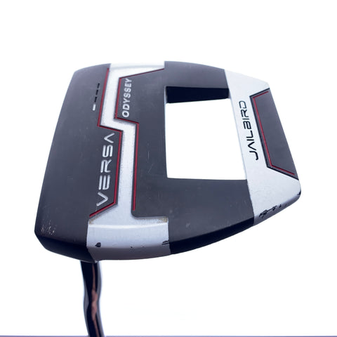 Used Odyssey Versa Jailbird Putter / 35.5 Inches / Left-Handed