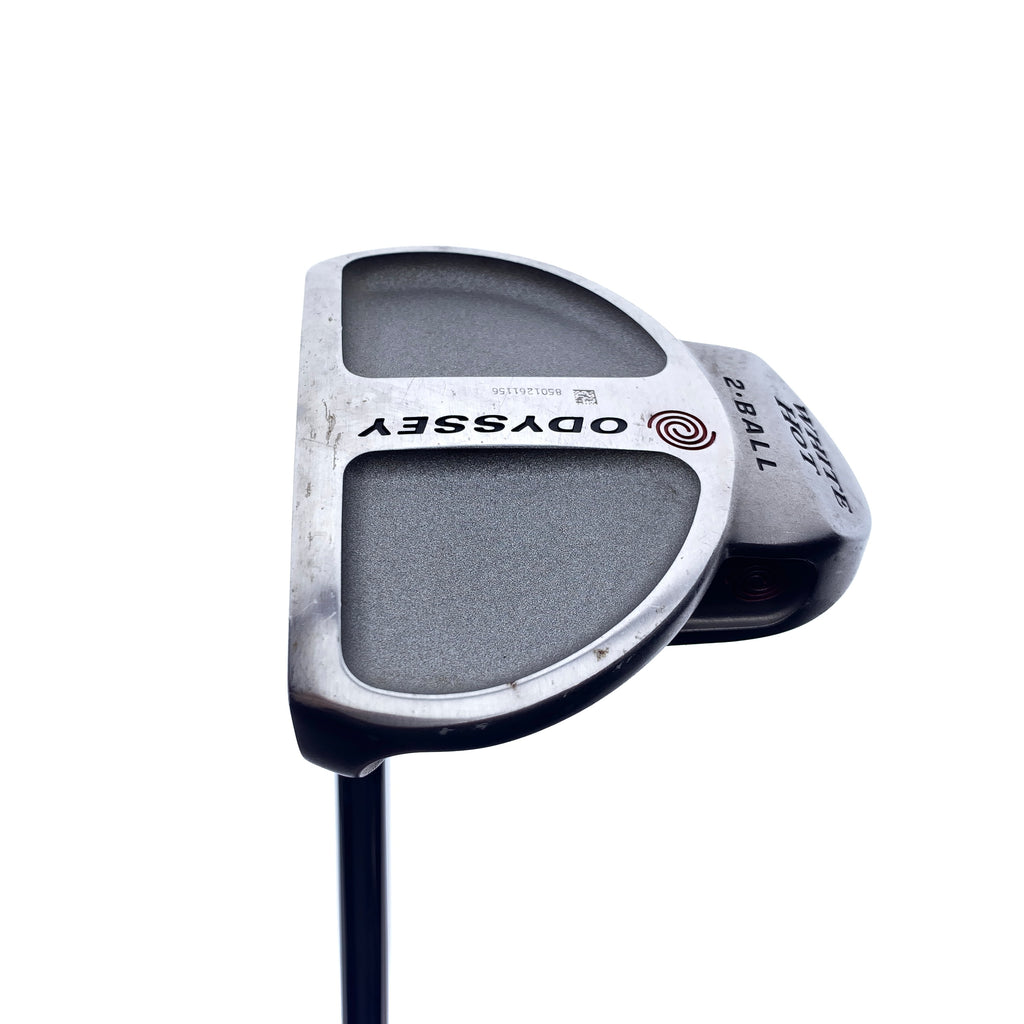 Used Odyssey White Hot 2-Ball Center Shaft Putter / 34.0 / Left-Handed