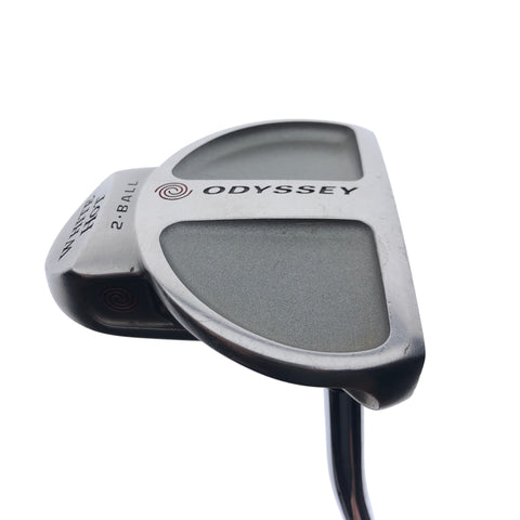 Used Odyssey White Hot 2-Ball Putter / 32.5 Inches