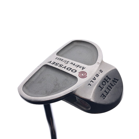 Used Odyssey White Hot 2-Ball Putter / 35.0 Inches / Left-Handed