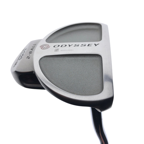 Used Odyssey White Hot 2-Ball Putter / 35.5 Inches