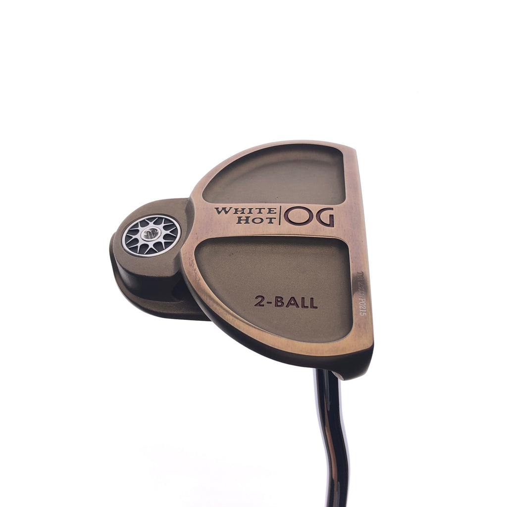 Used Odyssey White Hot OG 2-Ball Butane Putter / 34.5 Inches