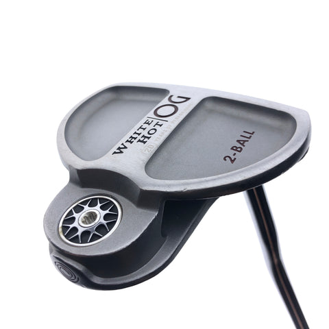 Used Odyssey White Hot OG 2-Ball Putter / 34.0 Inches