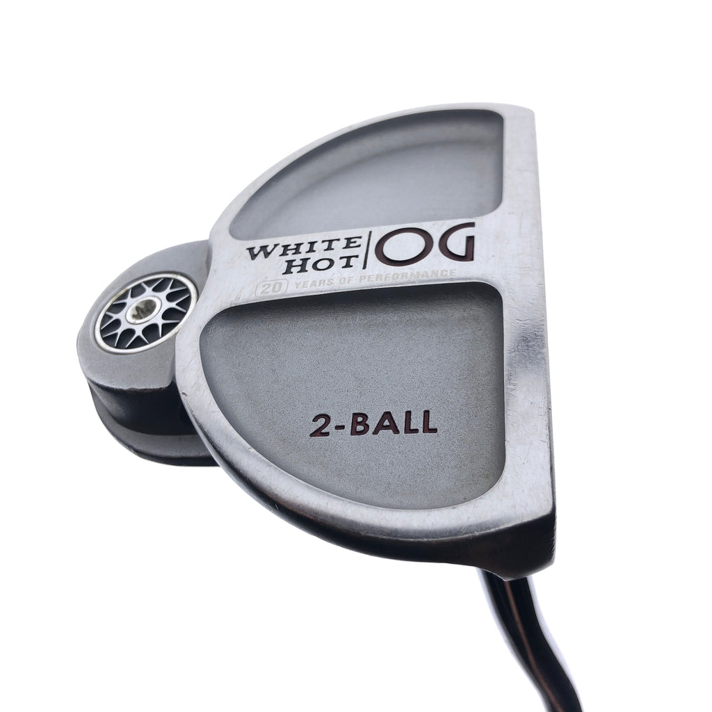 Used Odyssey White Hot OG 2-Ball Putter / 34.0 Inches