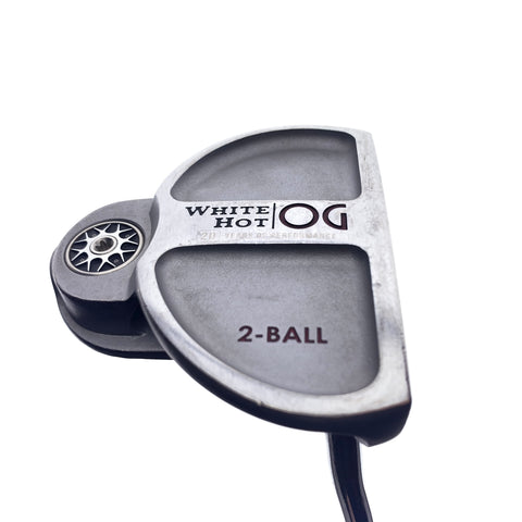 Used Odyssey White Hot OG 2-Ball Putter / 34.0 Inches