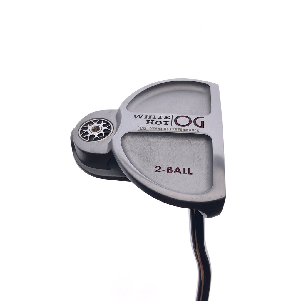 Used Odyssey White Hot OG 2-Ball Putter / 34.0 Inches