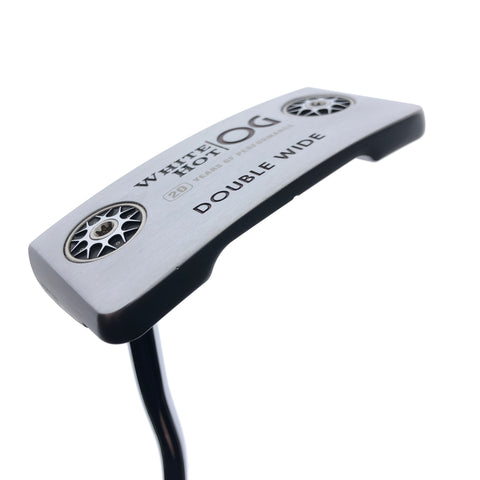 Used Odyssey White Hot OG Double White Putter / 35.0 Inches / Left-Handed