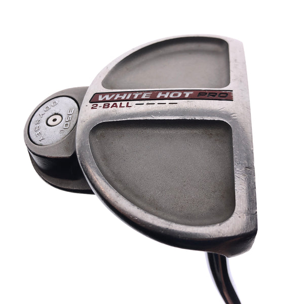 Used Odyssey White Hot Pro 2-Ball Putter / 33.0 Inches