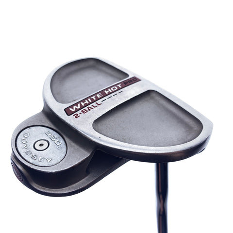 Used Odyssey White Hot Pro 2-Ball Putter / 34.0 Inches