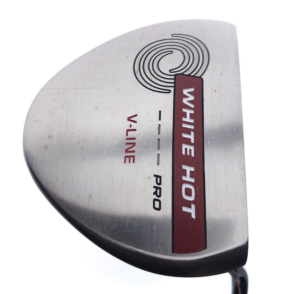 Used Odyssey White Hot Pro V-Line Putter / 34.00 Inches