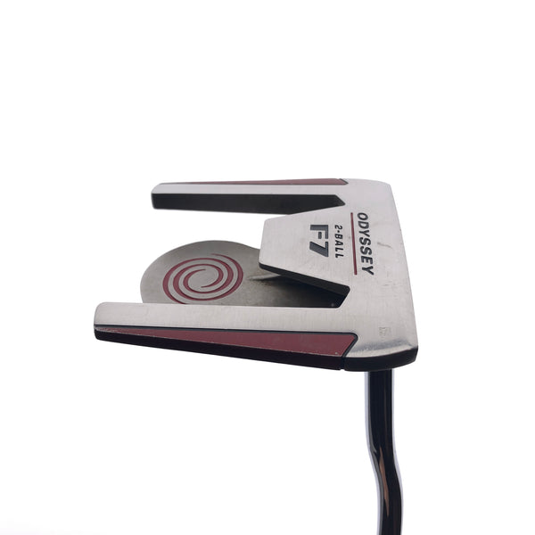 Used Odyssey White Hot XG 2-Ball F7 Putter / 33.0 Inches