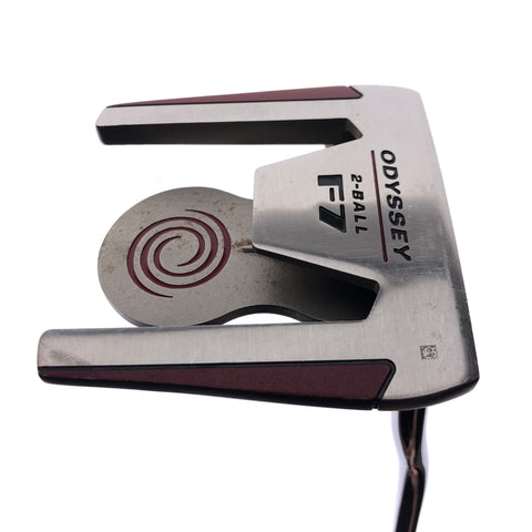 Used Odyssey White Hot XG 2-Ball F7 Putter / 34.0 Inches