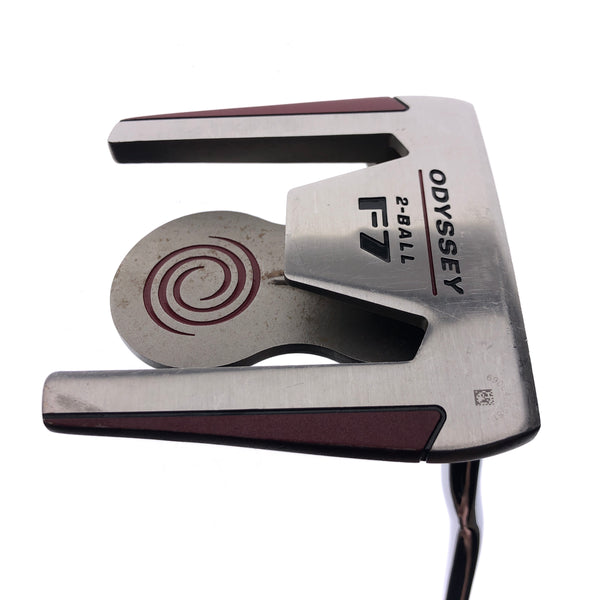 Used Odyssey White Hot XG 2-Ball F7 Putter / 34.0 Inches