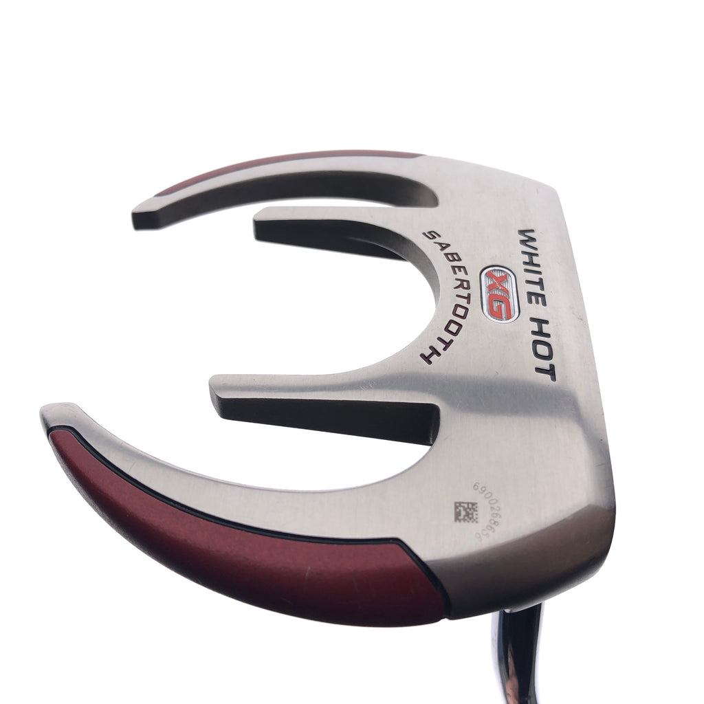 Used Odyssey White Hot XG Sabertooth Putter / 33.0 Inches | Replay Golf